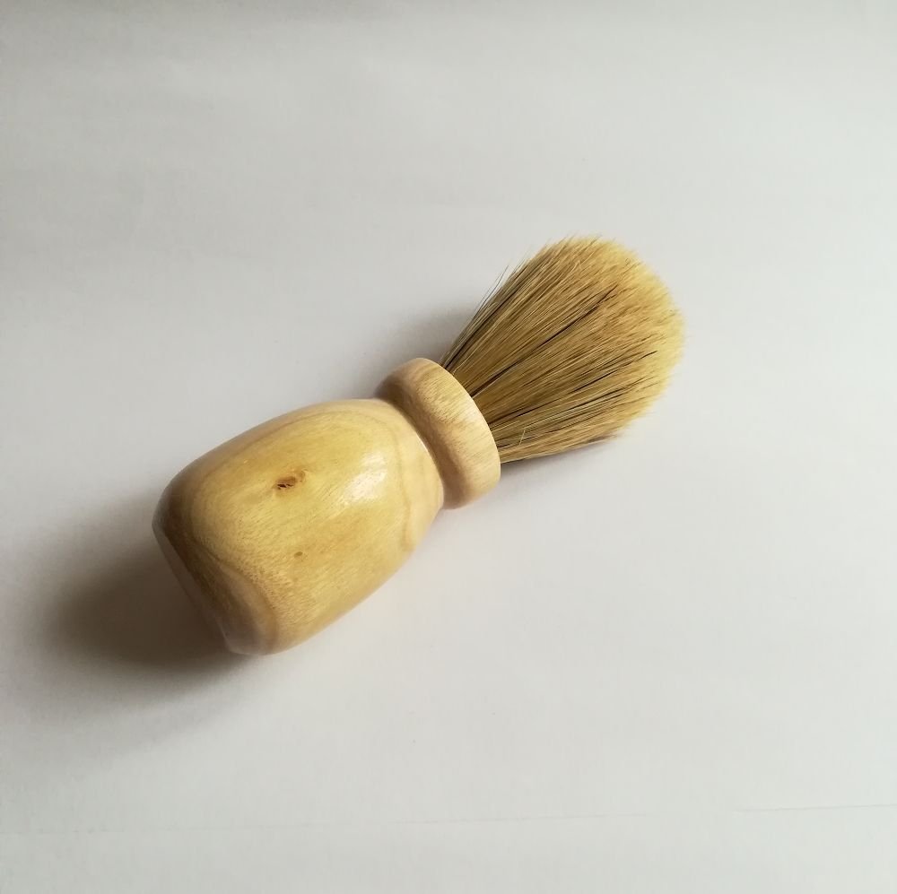 Blaireau véritables poils naturels, bois de Mimosa--9996660952548